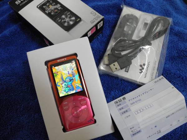 ★希少★S755★16GB★スティッチ★新品同様品★NCイヤホン無し★