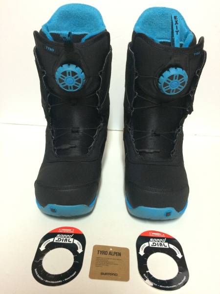バートン　TYRO-ALPEN　26.5 BURTON TYRO-ALPEN BOA スノーボードブーツ 26 5cm バートン ボア