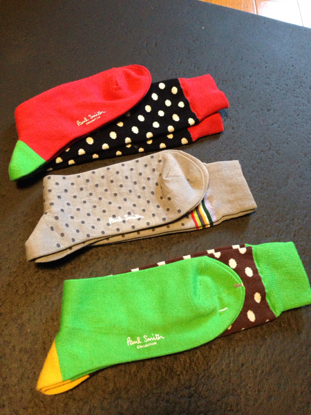 【新品】Paul Smith / ソックス 3足セット 靴下 ポールスミス