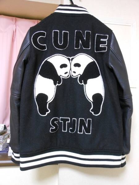 CUNE スタジャン パンダ スタジアムジャンパー ジャケット(Sサイズ 