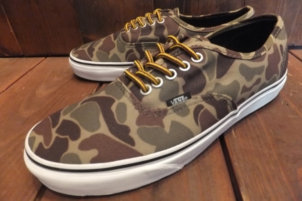 VANSバンズ★AUTHENTIC オーセンティック 迷彩柄★新品 26.5㎝
