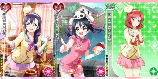 ラブライブ！ スクフェス 新規アカウント UR2枚SR1枚 東條希_1