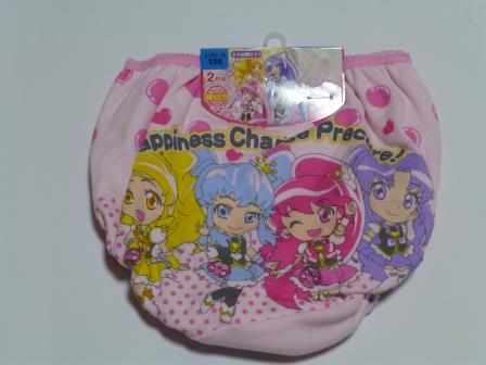 ハピネスチャージプリキュア女児ショーツピンク総柄コミカル130 130 125 134cm 売買されたオークション情報 Yahooの商品情報をアーカイブ公開 オークファン Aucfan Com