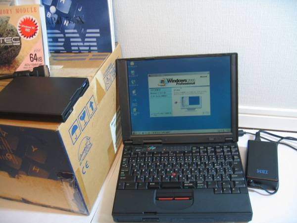 送料無料]□ IBM ThinkPad 535X 2606-70J □(12インチ未満)｜売買され