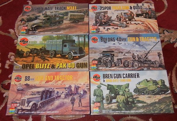 ★1/72 AIRFIX トラック 他６点で！★