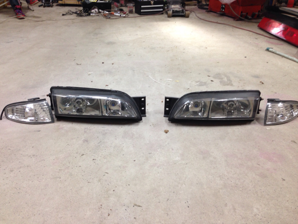 S14 前期 クリスタルヘッドライト HID付き(ヘッドライト)｜売買された