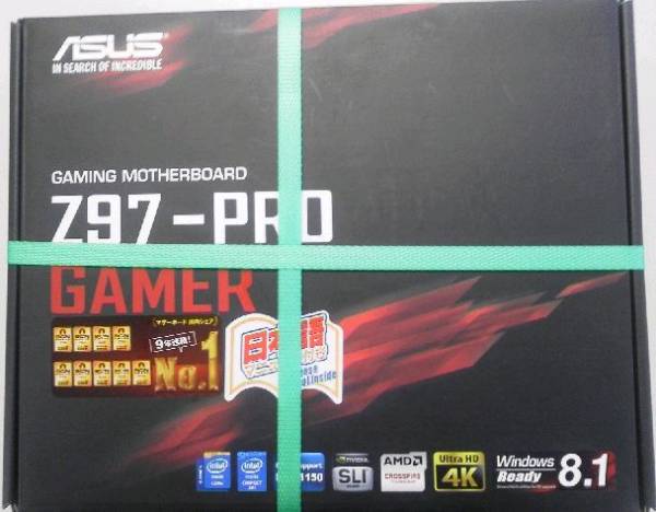 新品未開封ASUS Z97-PRO GAMER(Intel Z97+LGA1150)_1