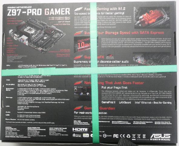 新品未開封ASUS Z97-PRO GAMER(Intel Z97+LGA1150)_2
