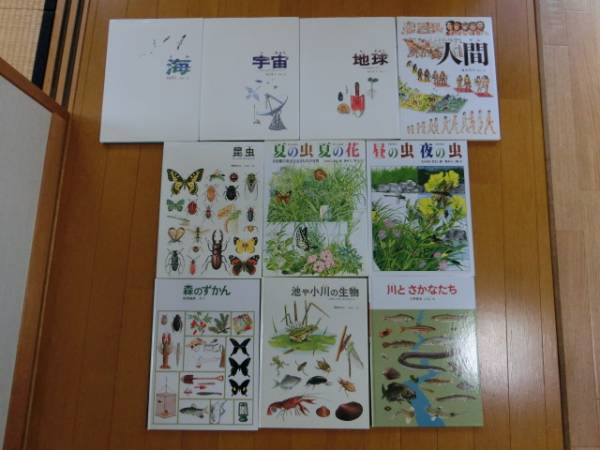 かこさとし かがくのほん海、宇宙、地球、人間 ずかん10冊セット(図鑑