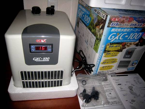 GEX 観賞魚水槽用クーラー＆ヒーター GXC-100 美品　100ℓ