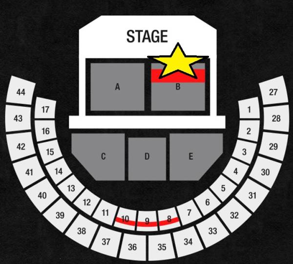4/26★B区 85-95番 BIGBANG WORLD TOUR SEOUL 3枚連番