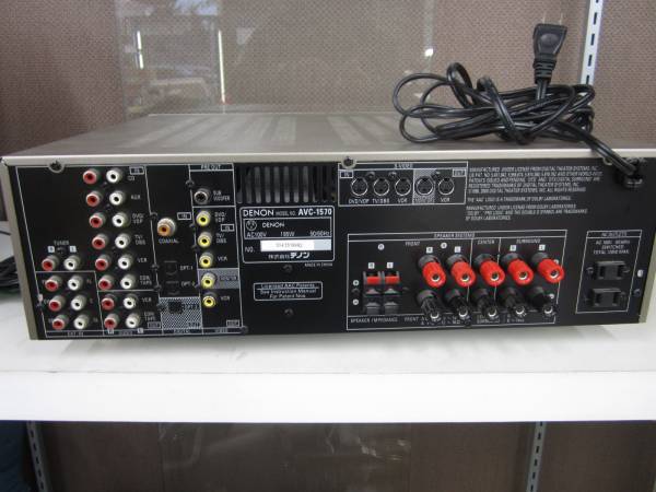 DENON デノン AVC-1570 5.1ch AVサラウンドアンプ DENON デノン AVC-1570 5.1ch AVサラウンドアンプ