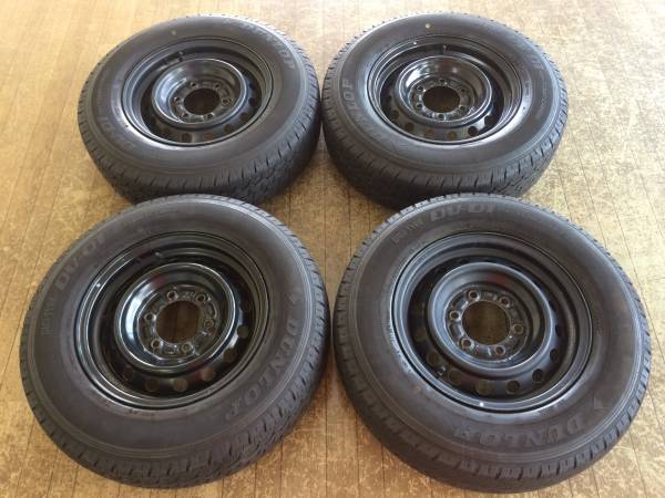 夏 タイヤ 4本 195/80R15 107/105L ハイエース 送料無料 即決