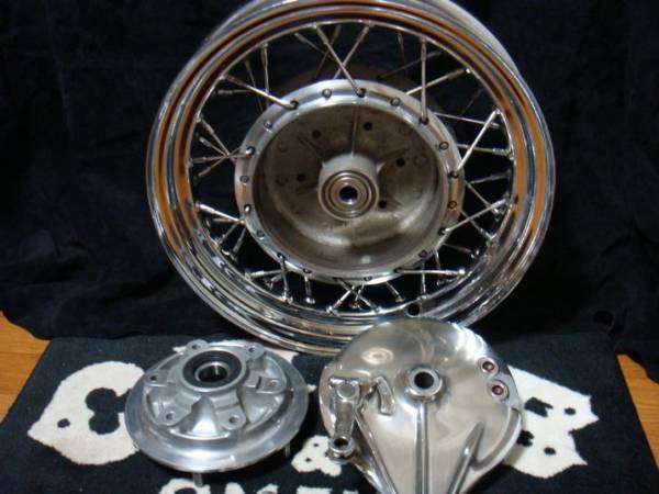 Z1 Z2 KZ900 リヤホイール１６インチ　ステンレススポーク_1