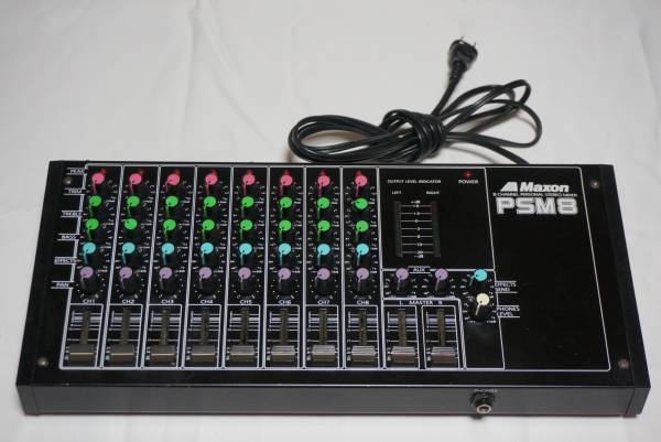 ☆8チャンネル パーソナルミキサー☆ MAXON PSM8(ミキサー)｜売買され