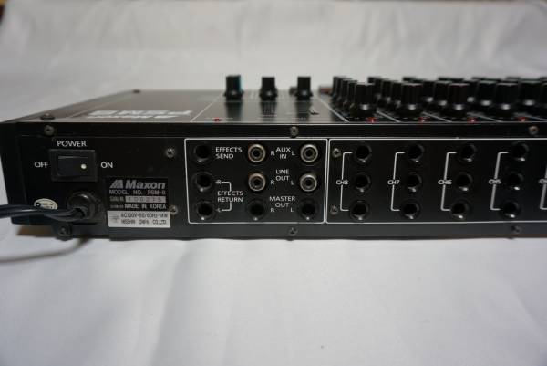 ☆8チャンネル パーソナルミキサー☆ MAXON PSM8(ミキサー)｜売買され