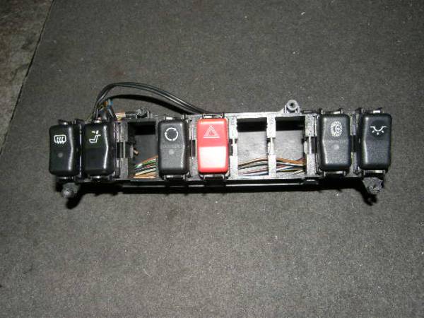 ベンツW124 エアコンパネル上スイッチ中古セット W124 エアコン Yahoo