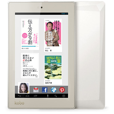 新品未開封♪ Kobo Arc 7HD 16GB Android ホワイト
