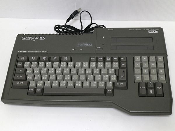 SANYO WAVY 23 MSX2 PHC-23J 動作確認済 サンヨー SANYO MSX2 WAVY23 PHC-23J 本体 動作未確認(MSX)｜売買され