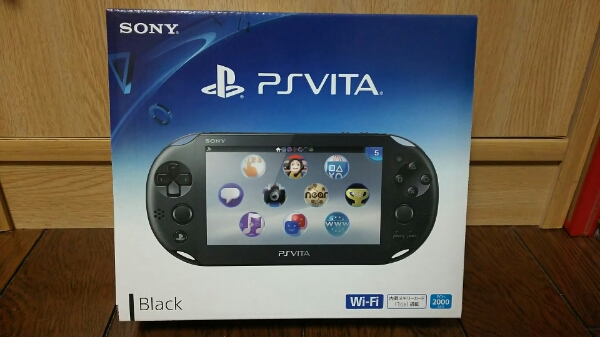 PS VITA 本体 ブラック PCH-2000 新品未開封