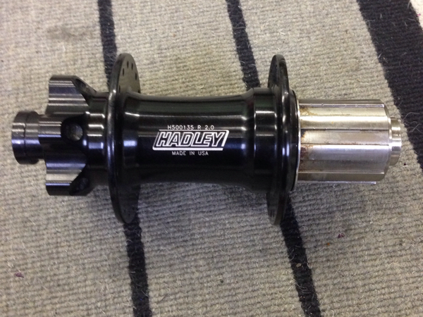 HADLEY ハドレーリアハブ DH用 150ミリエンド
