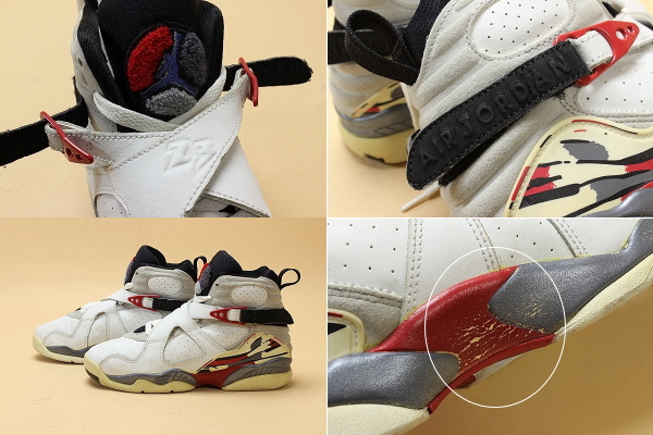 NIKE/ナイキ エアジョーダン 8 RETRO ガールズ 白 2002年製