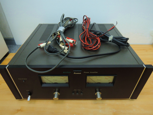 ジャンク SANSUI◇サンスイ ステレオパワーアンプ◇BA-2000
