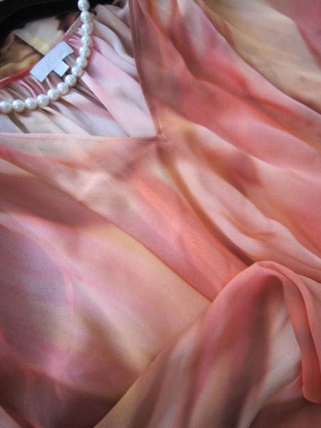 クローゼット整理！ESCADAsilkストールチュニック34(38～40)試着