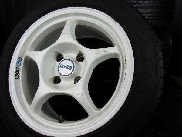 爆安♪ENKEI RP01♪7J/8J PCD114.3♪205/55R16♪シルビア180SX等