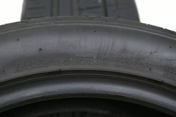 ○245/40 ZR19 NITTO iNVO 2本組 6.5～7.1分山 A