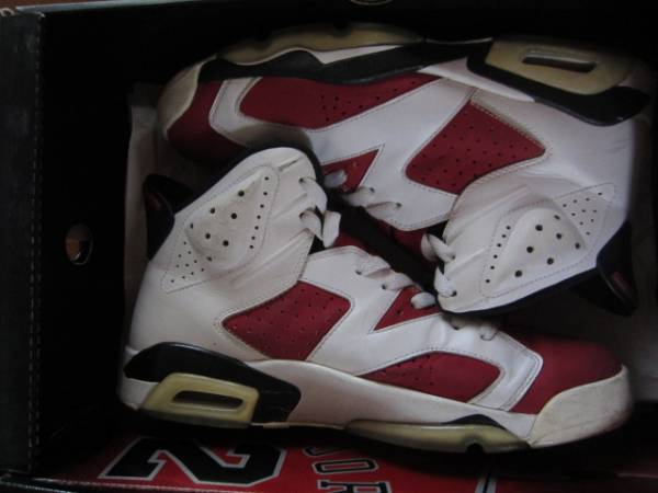 Nike Jordan 6 carmine カーマイン ジョーダン 27.5 US9.5