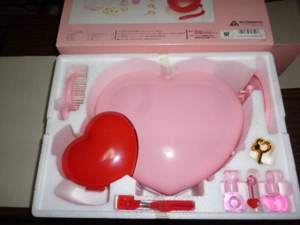 昭和レトロ☆アルプス ハートカンパニー チャームセット☆玩具