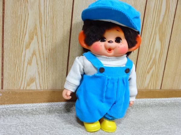 まごころの人形 TOHO まばたきモンチッチ 大助 青服 27cm(サル一般