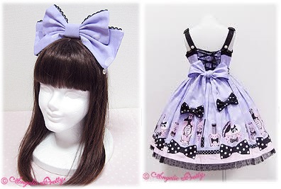 Fantasic Dolly JSK+カチューシャ2点セット ラベンダー Fantasic Dolly JSK＋カチューシャ Fantasic Dolly JSK+カチューシャ2