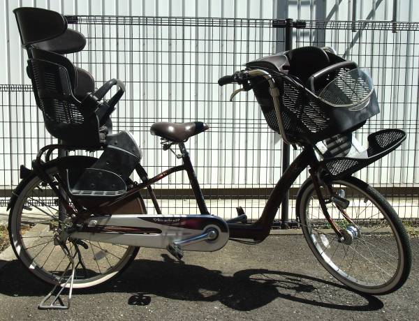 アンジェリーノ/ブリジストン/子供乗せ自転車/前後シート付き
