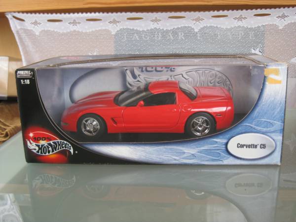 ☆ホットウィール 1/18 シボレー コルベットC5☆(乗用車)｜売買された 