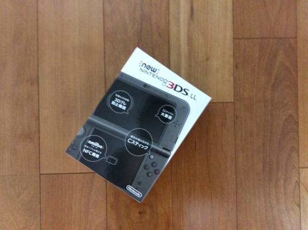 送料無料☆ new ニンテンドー 3DS LL 新品 メタリックブラック