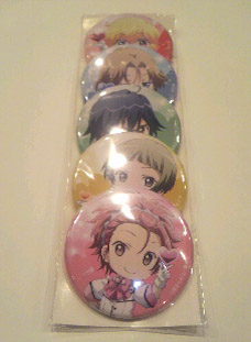 美男高校地球防衛部LOVE! アニメジャパン 缶バッジ AJ 防衛部