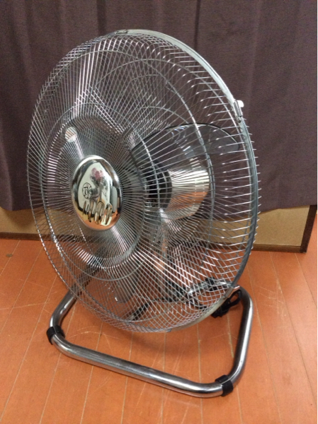 TOYO 45cm クリーンファンZF18 送風機 工場扇 床置き型 中古(工場扇 