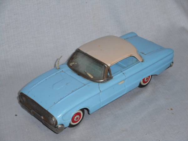 古いブリキ⑯B★アメ車・フォード★マルサン