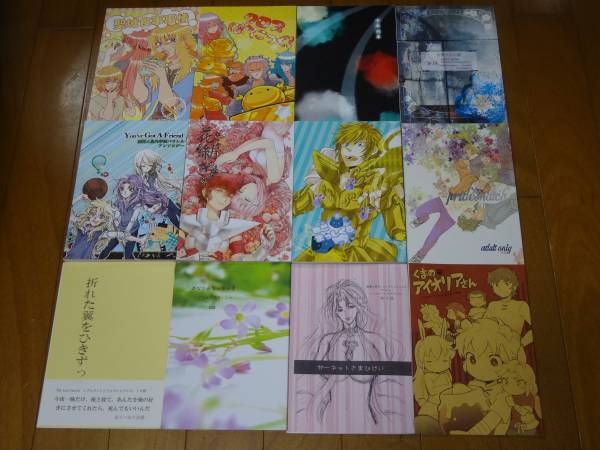 星矢同人誌■リア受シュラ受黄金中心同人誌３０冊セット