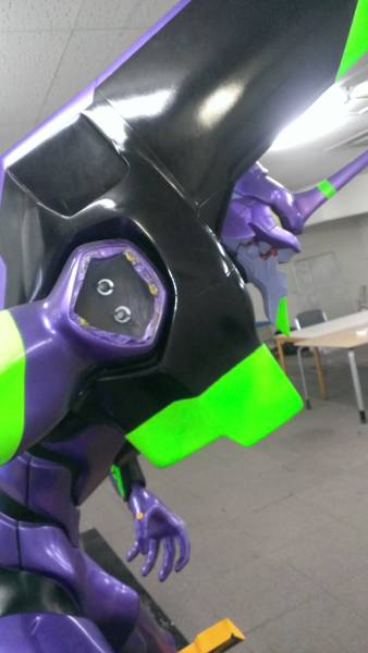 約2m】秋山工房 エヴァ初号機 大型フィギュア（一部欠損
