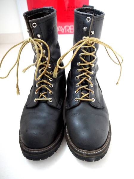 羽タグ 茶芯／REDWING レッドウィング／編み上げロガーブーツ7