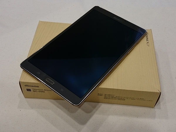 ☆docomo Galaxy tab S 8.4 SC-03G titanium Bronze　新品　