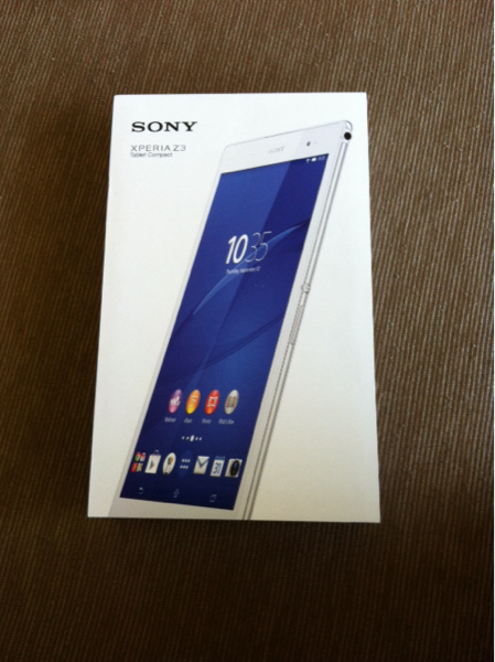 [超美品]sony Xperia Z3 Tablet Compact 16GB SGP611 JP/B WiFi
