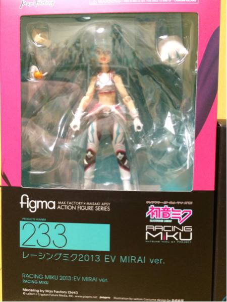 figma レーシングミク2013EV MIRAI ver＋Spride.06TT零13