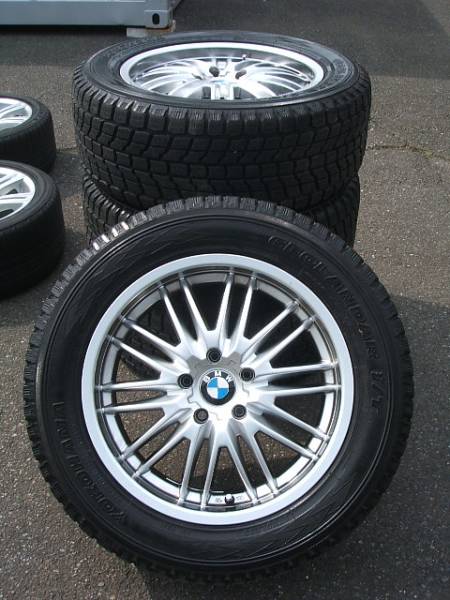 BMW X5E53E70E71X4X3F25E83 18インチ 4本 スタッドレス バリ山