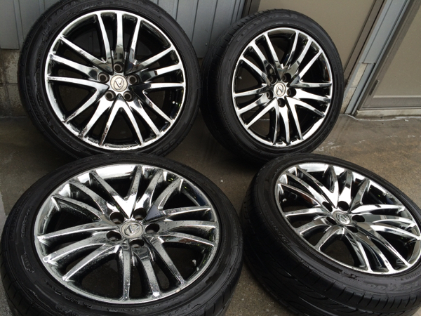 ☆１円売り切り☆ レクサス ＬＳ 純正 １９インチ ４本セット