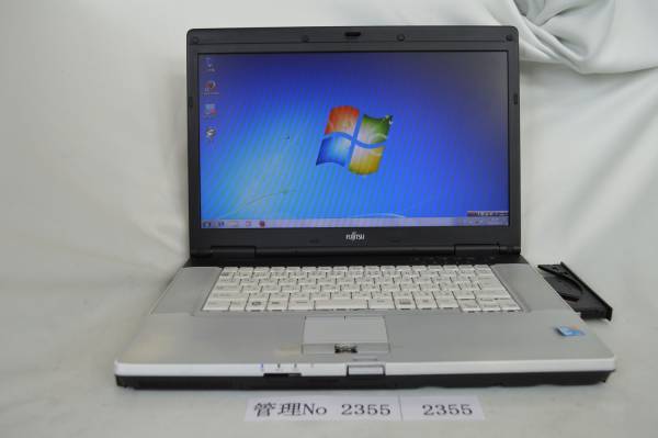富士通 LIFEBOOK E780/A/Core i5/Win7リカバリ/現状品【2355】