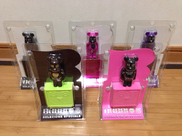 BE@RBRICK BABBI 5点 100% 美品 小物入れ付 ベアブリック バビ_1